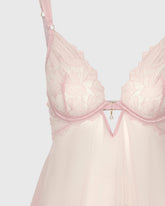 La Senza Sexy Sleep Uncupped Babydoll Mesh Lingerie